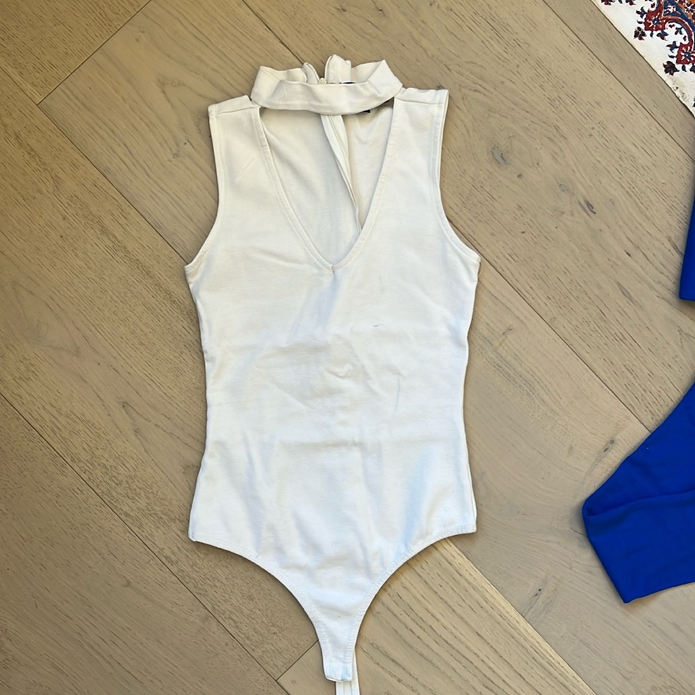 Ivory bodysuit